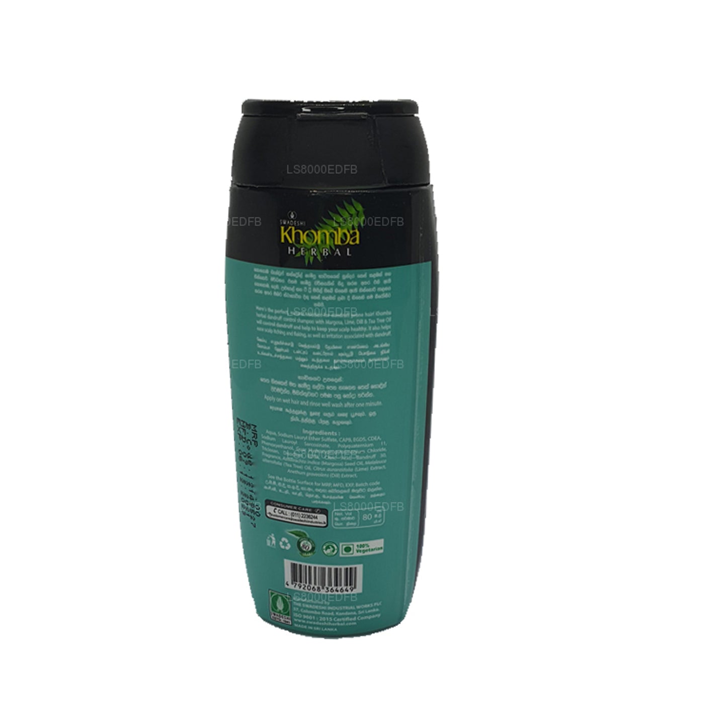 Swadeshi Khomba Anti-Roos Shampoo (80 ml)