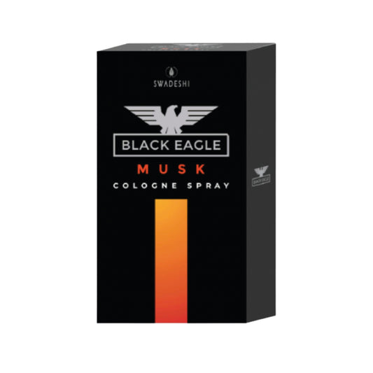 Swadeshi Black Eagle Musk Cologne Spray (100ml)