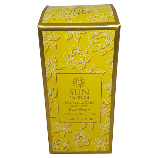 Spa Ceylon SUN Moisture Care Anti Age gezichtscrème UVA + UVB „SPF 50+” (30 ml)