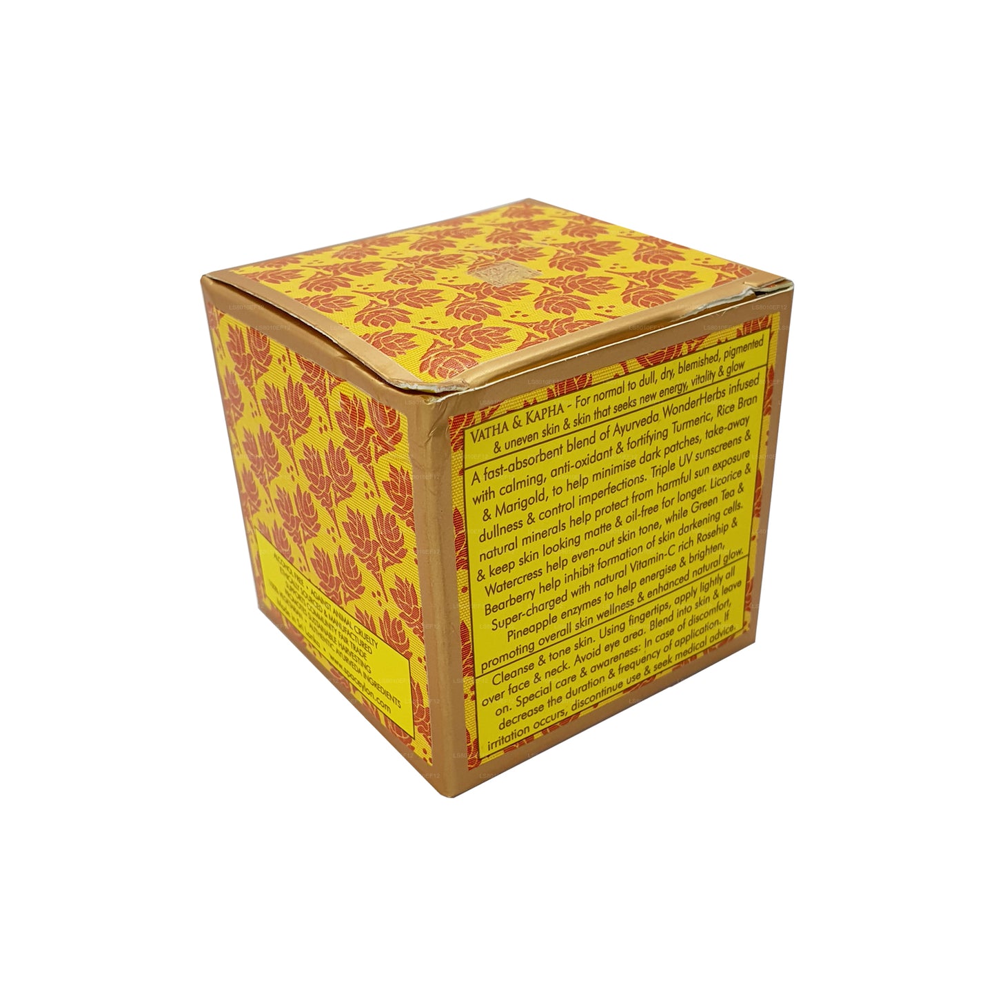 Spa Ceylon True Turmeric Vitamin C Glow Renewing beschermer voor de hele dag (100 g)