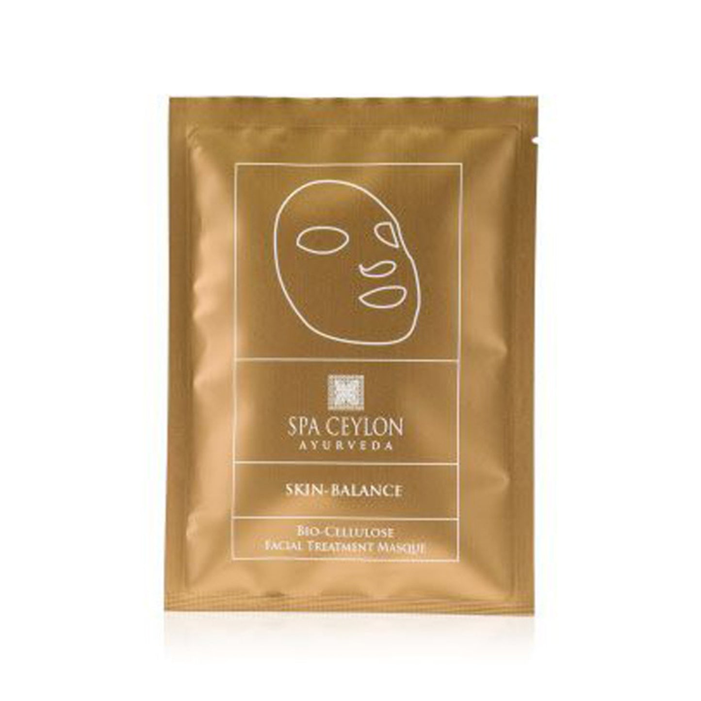 Spa Ceylon Skin Balance Bio Cellulose Facial Treatment Masque