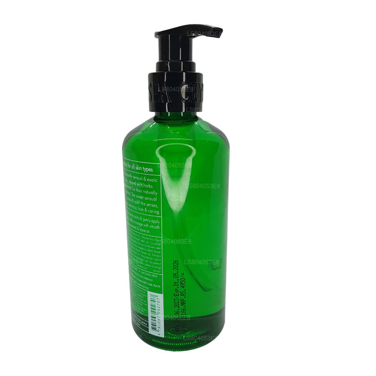 Spa Ceylon Love sensuele massageolie (300 ml)