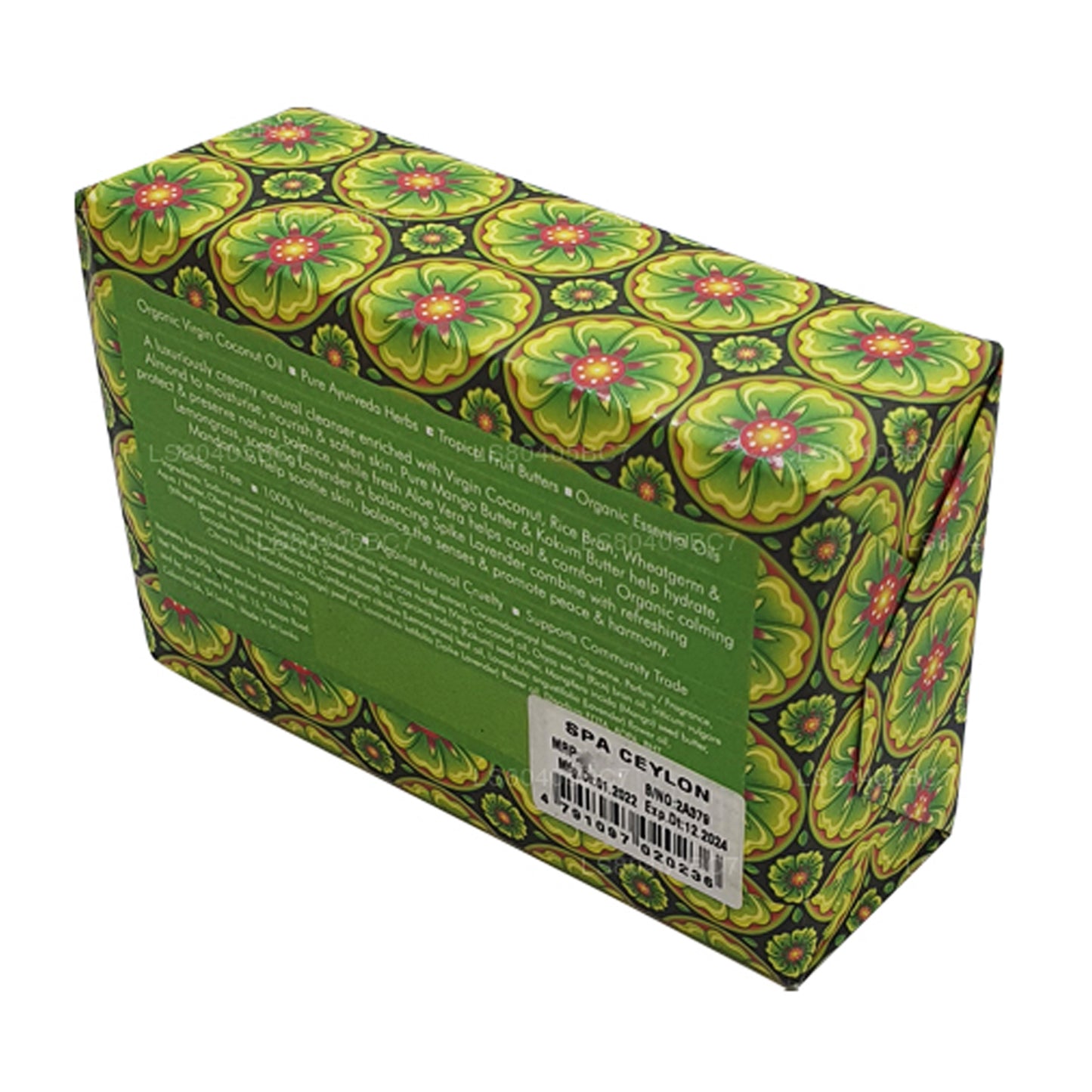 Spa Ceylon Lemongrass Mandarijn luxe zeep (250 g)