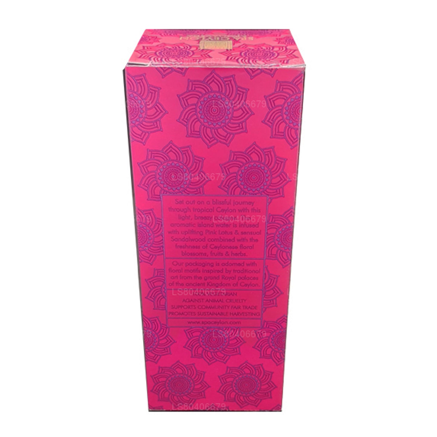 Spa Ceylon Pink Lotus Sandalwood Eau de Ceylon (100 ml)