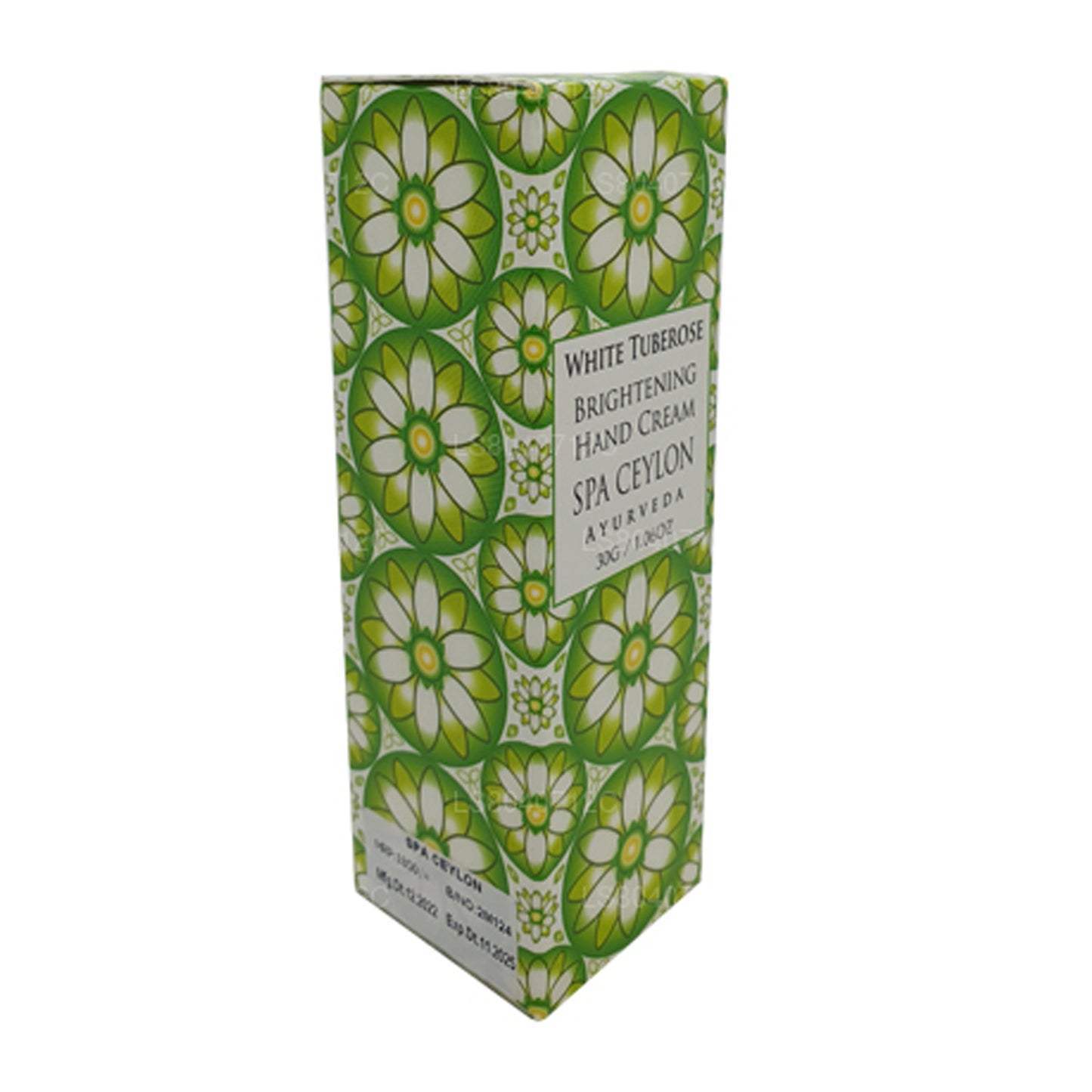 Spa Ceylon White Tuberose verhelderende handcrème (30 g)