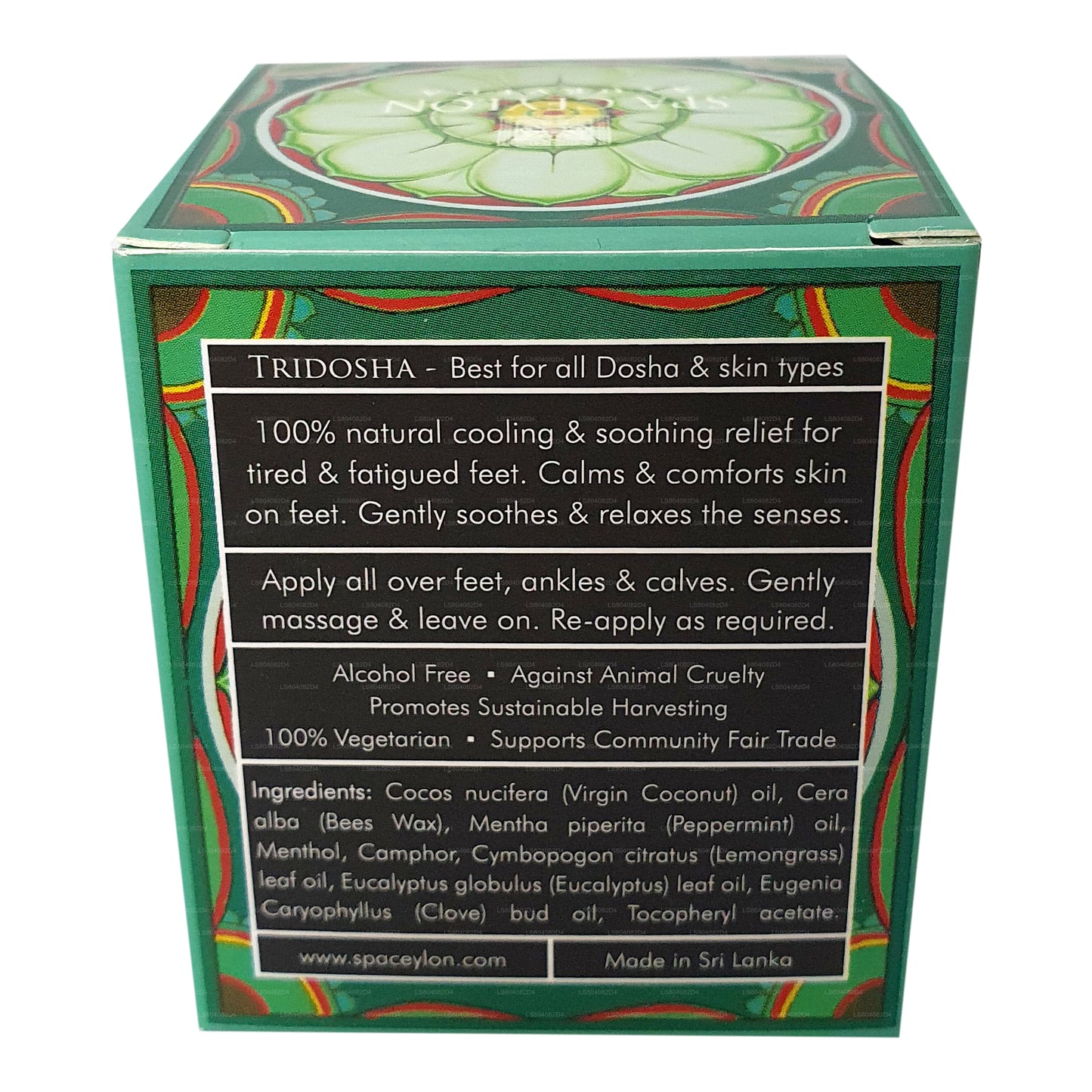 Spa Ceylon Relax voetverlichtende balsem (25 g)