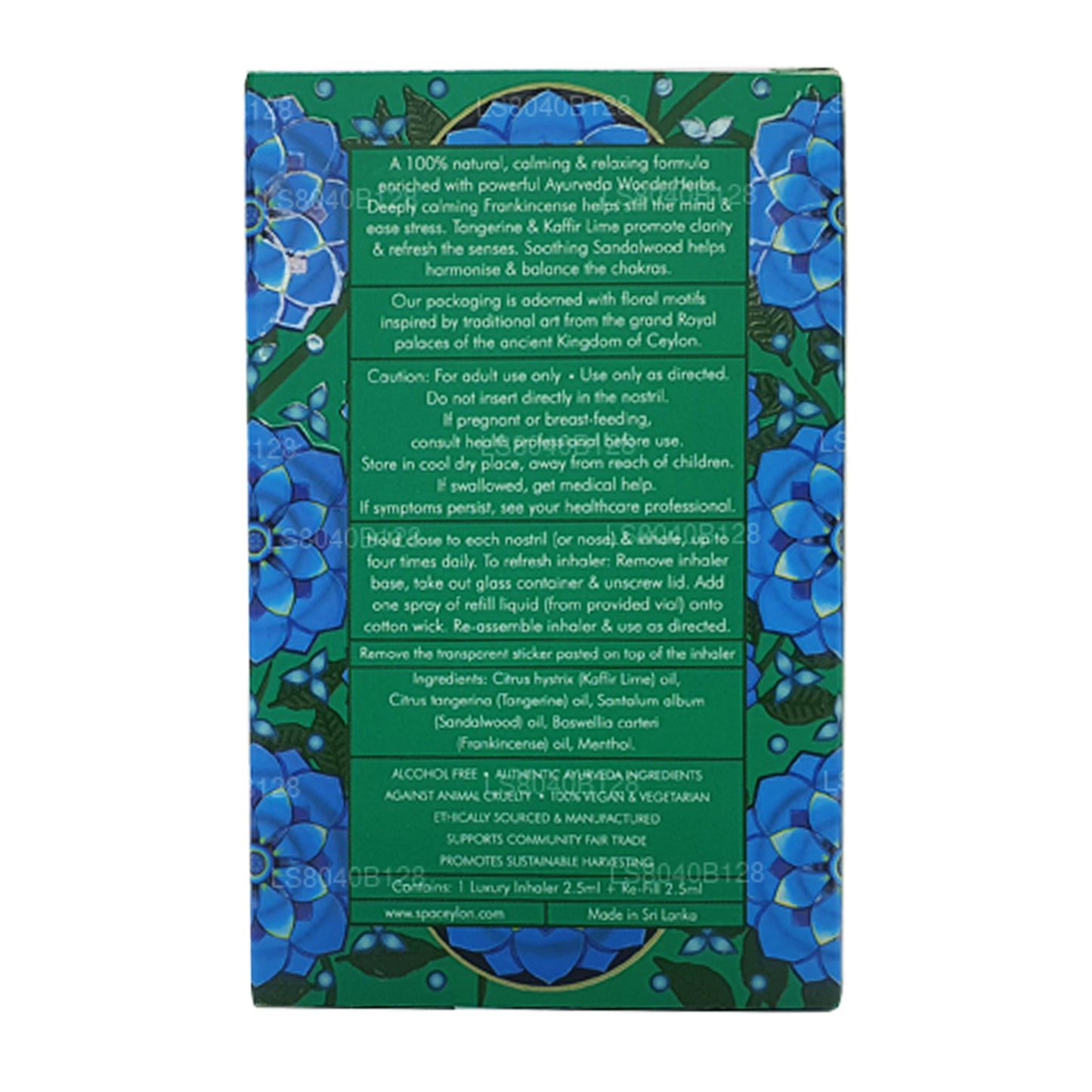 Spa Ceylon ontstressende inhalator (5 ml)