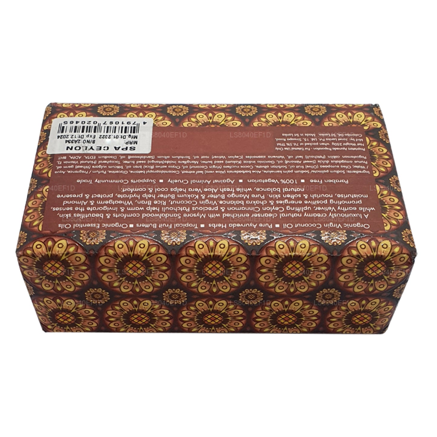 Spa Ceylon Sandalwood Spice luxe zeep (250 g)