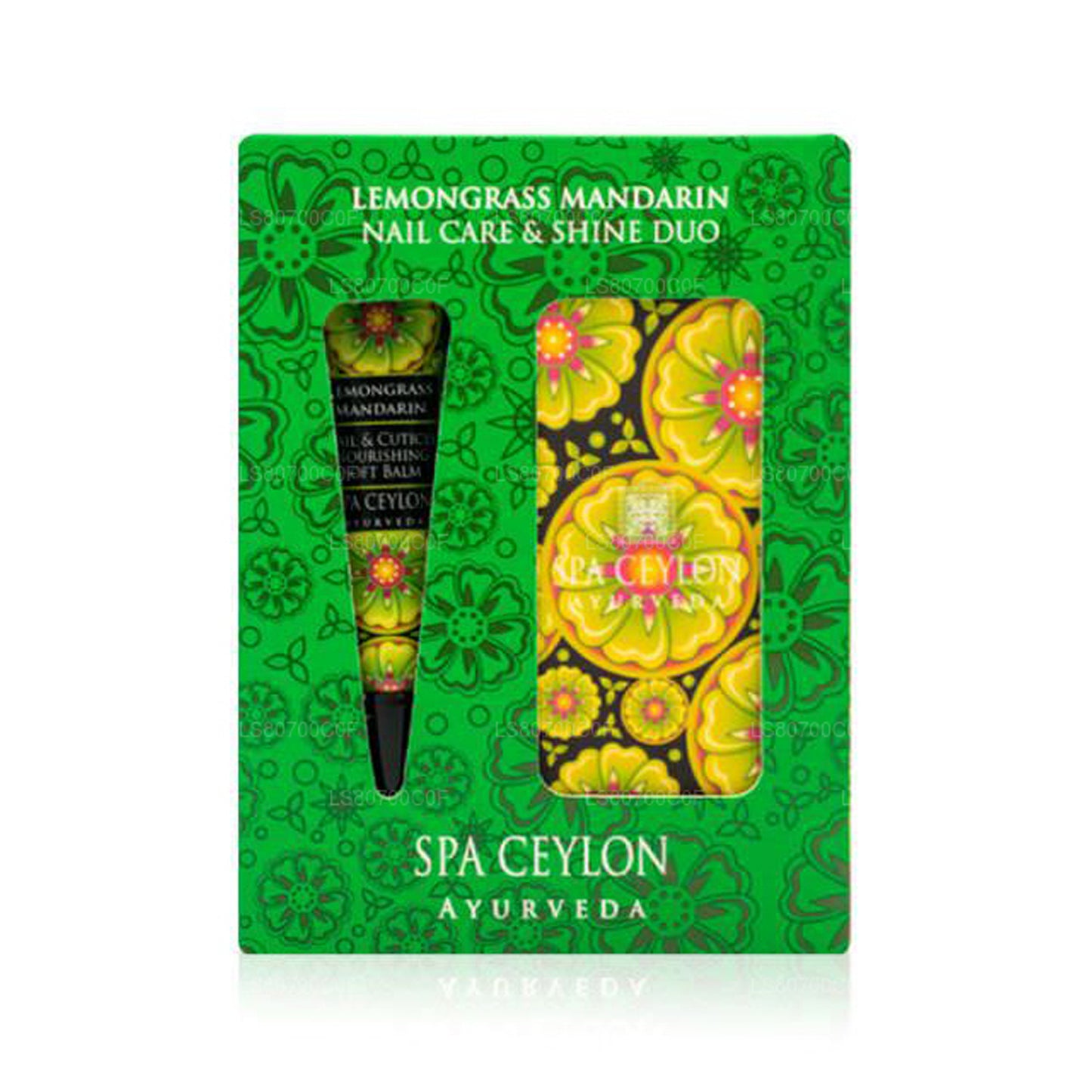 Spa Ceylon Lemongrass Mandarin - Nail Care & Shine Duo