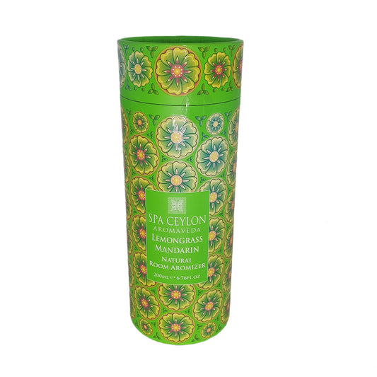 Spa Ceylon natuurlijke roomaromizer met citroengras en mandarijn (190 ml)