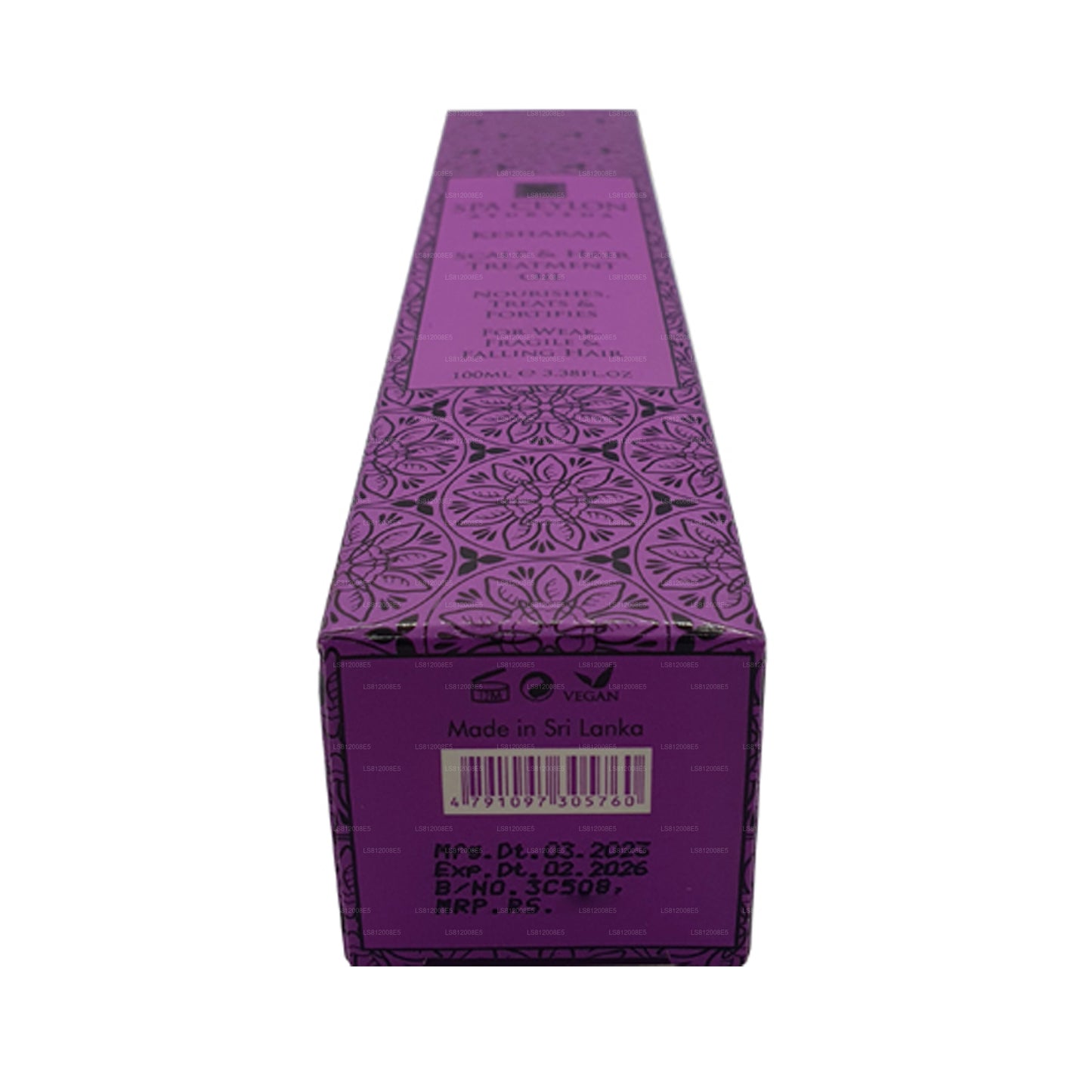 Spa Ceylon Kesharaja hoofdhuid- en haarbehandelingsolie (100 ml)