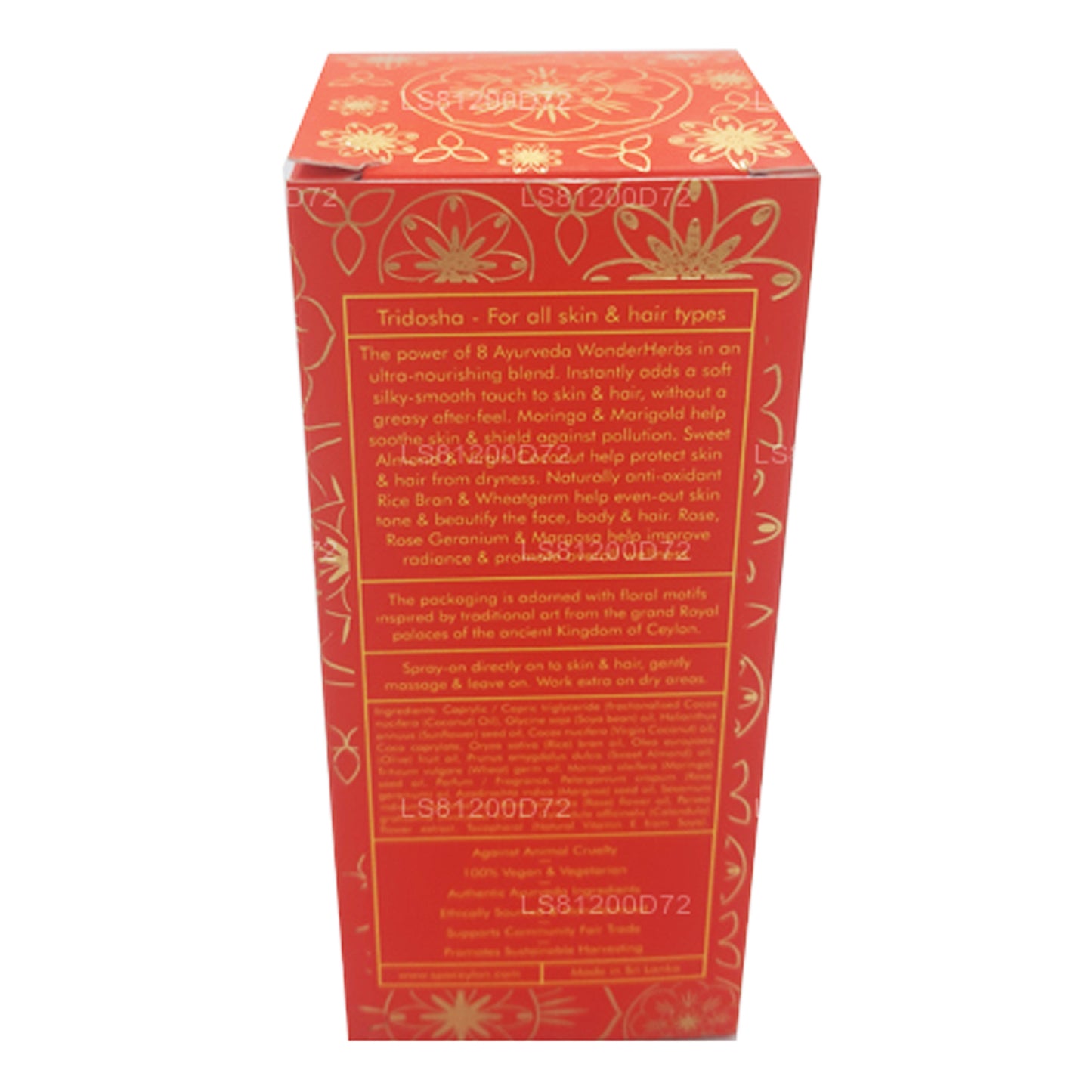 Spa Ceylon Island Rose Wonderolie (100 ml)