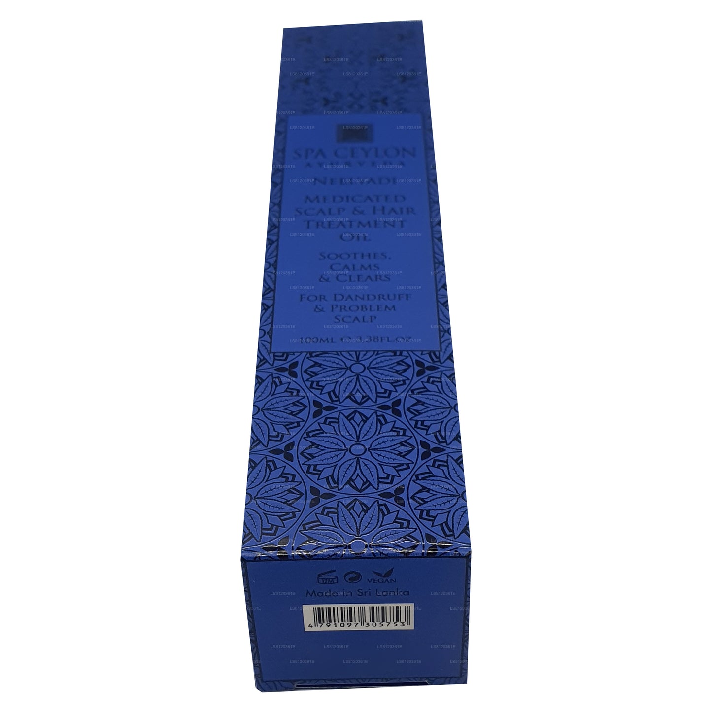 Spa Ceylon Neelayadi hoofdhuid- en haarbehandelingsolie (250 ml)