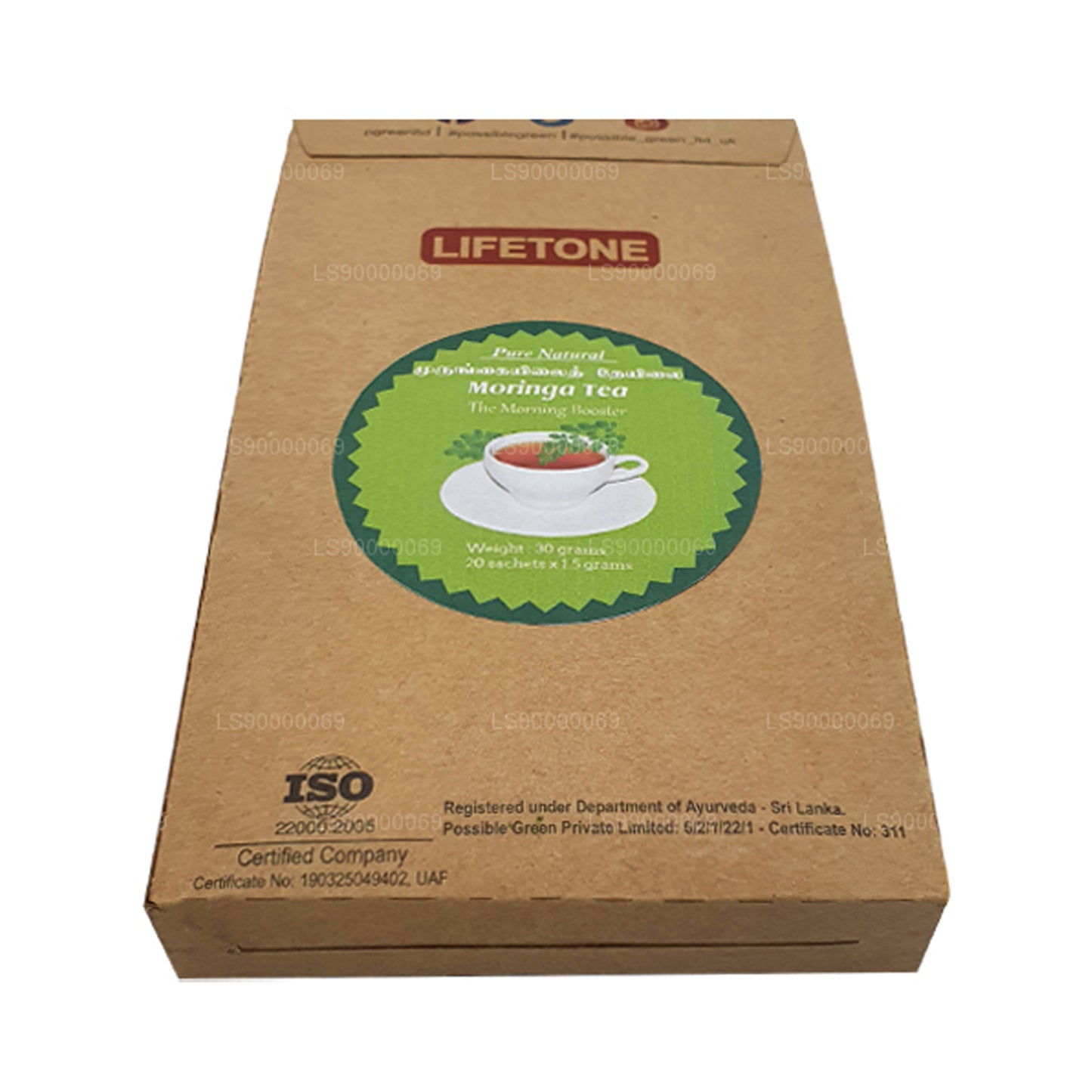 Lifetone Moringa-thee (40 g)
