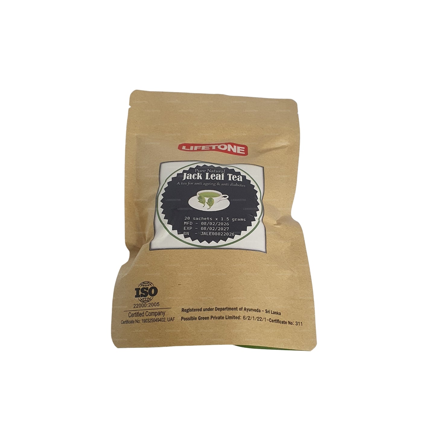 Lifetone Jackfruitbladthee (40 g)