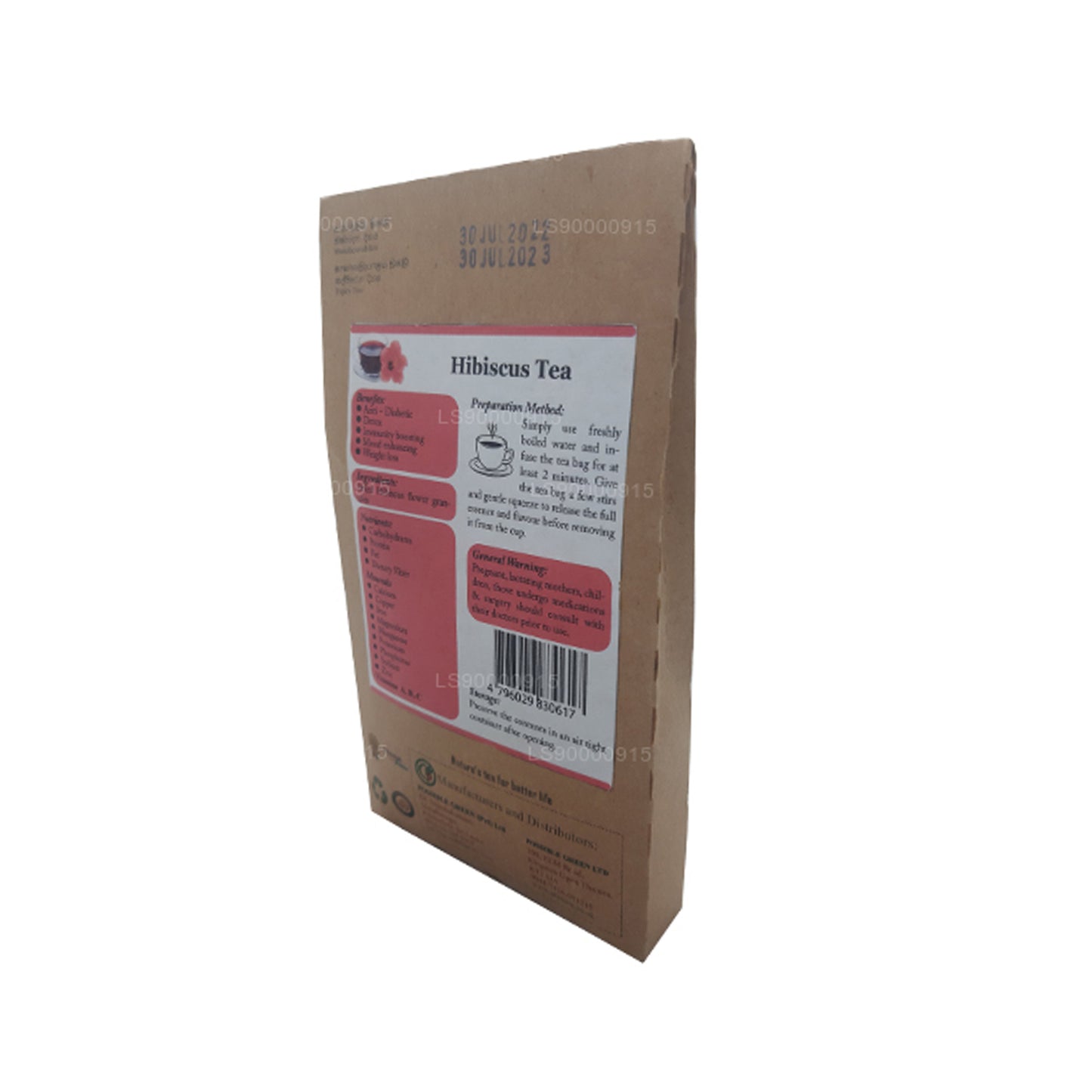 Lifetone Hibiscus-bloementhee (30 g)