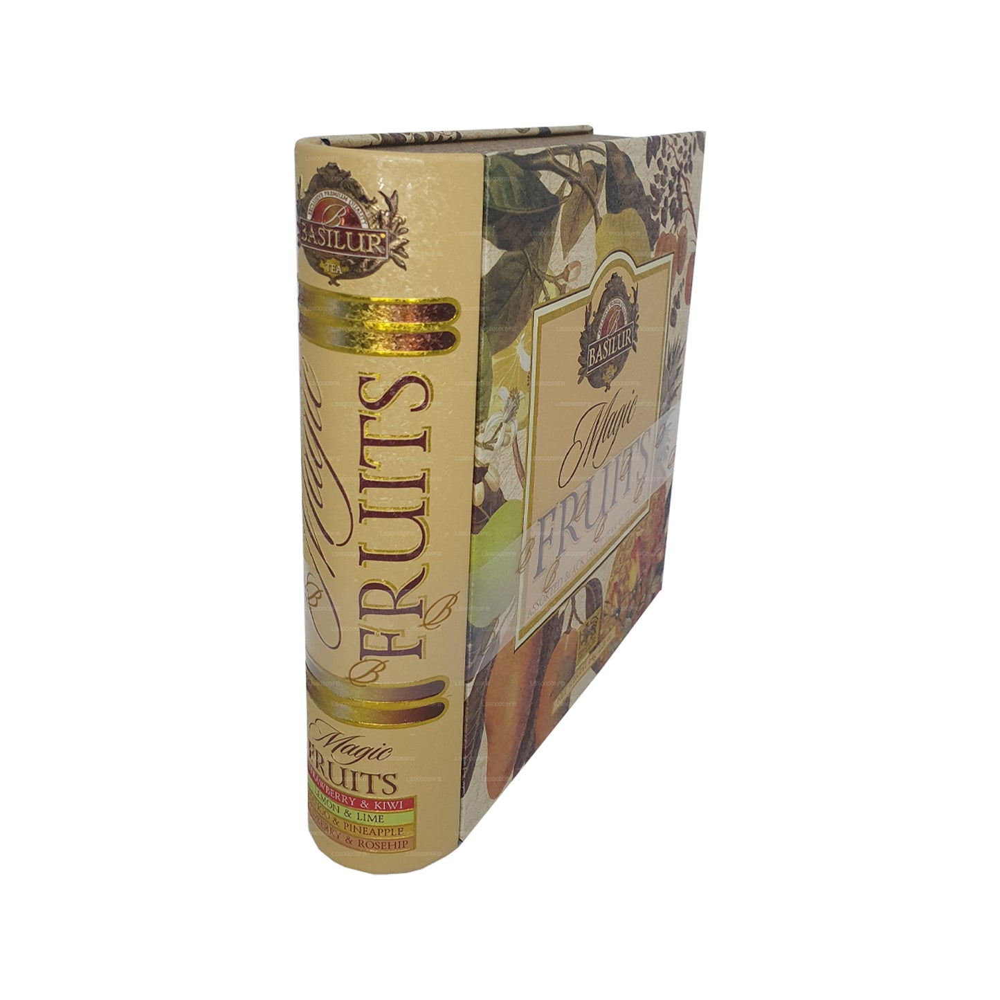 Basilur Theeboek „Magic Fruits Assorted” (64 g) Caddy