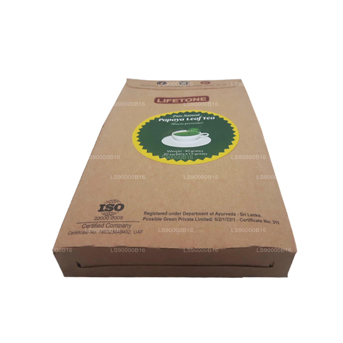 Lifetone thee met papajabladeren (30 g)