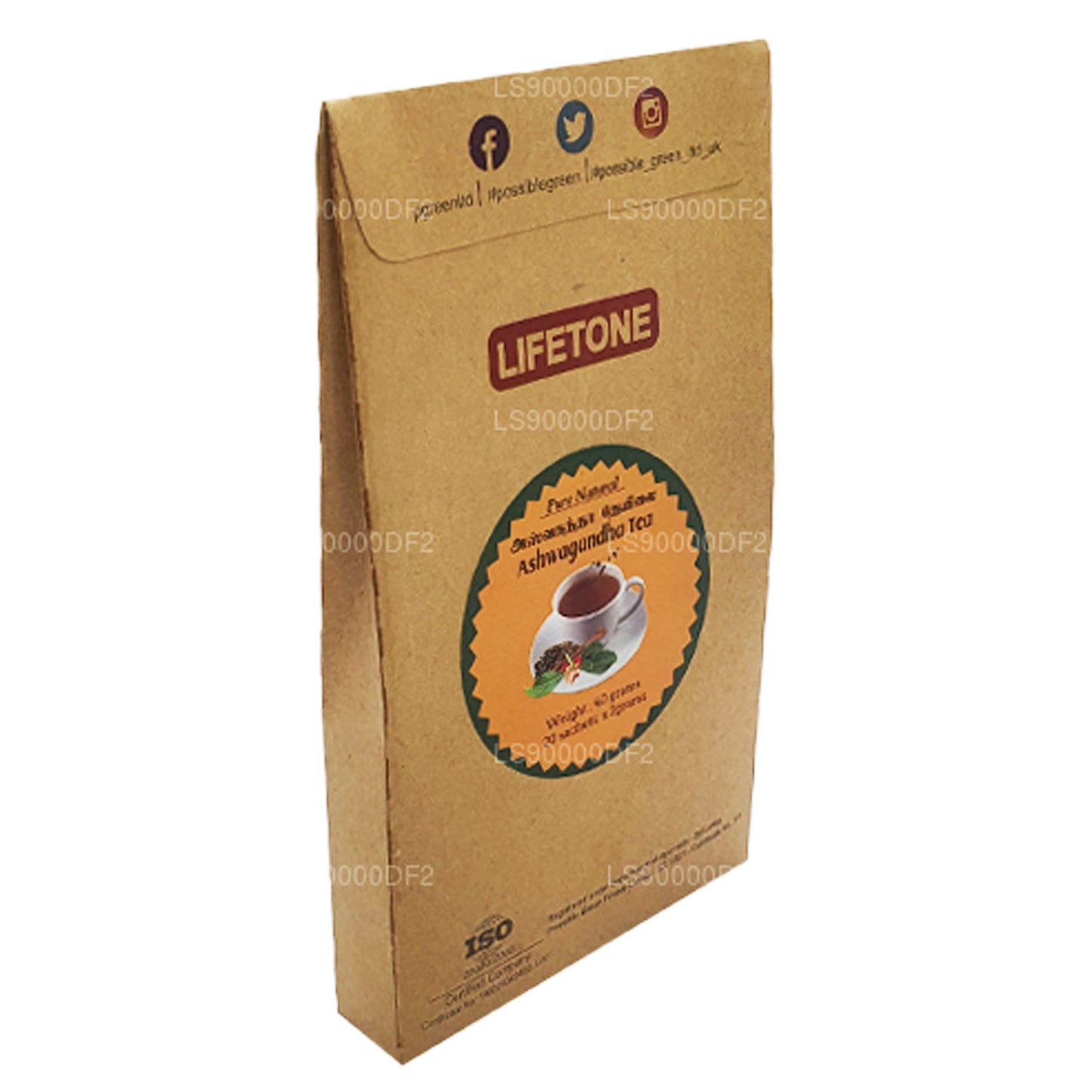 Lifetone Ashwagandha-thee (40 g)