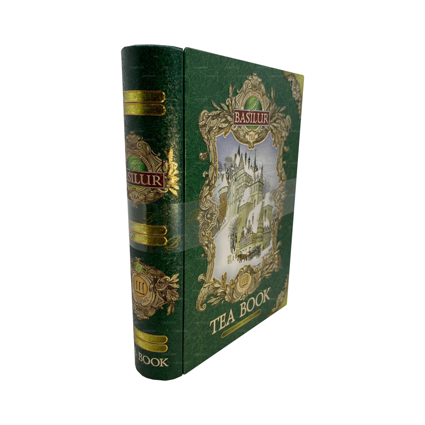 Basilur Theeboek „Theeboek Volume III - Groen” (100g) Caddy