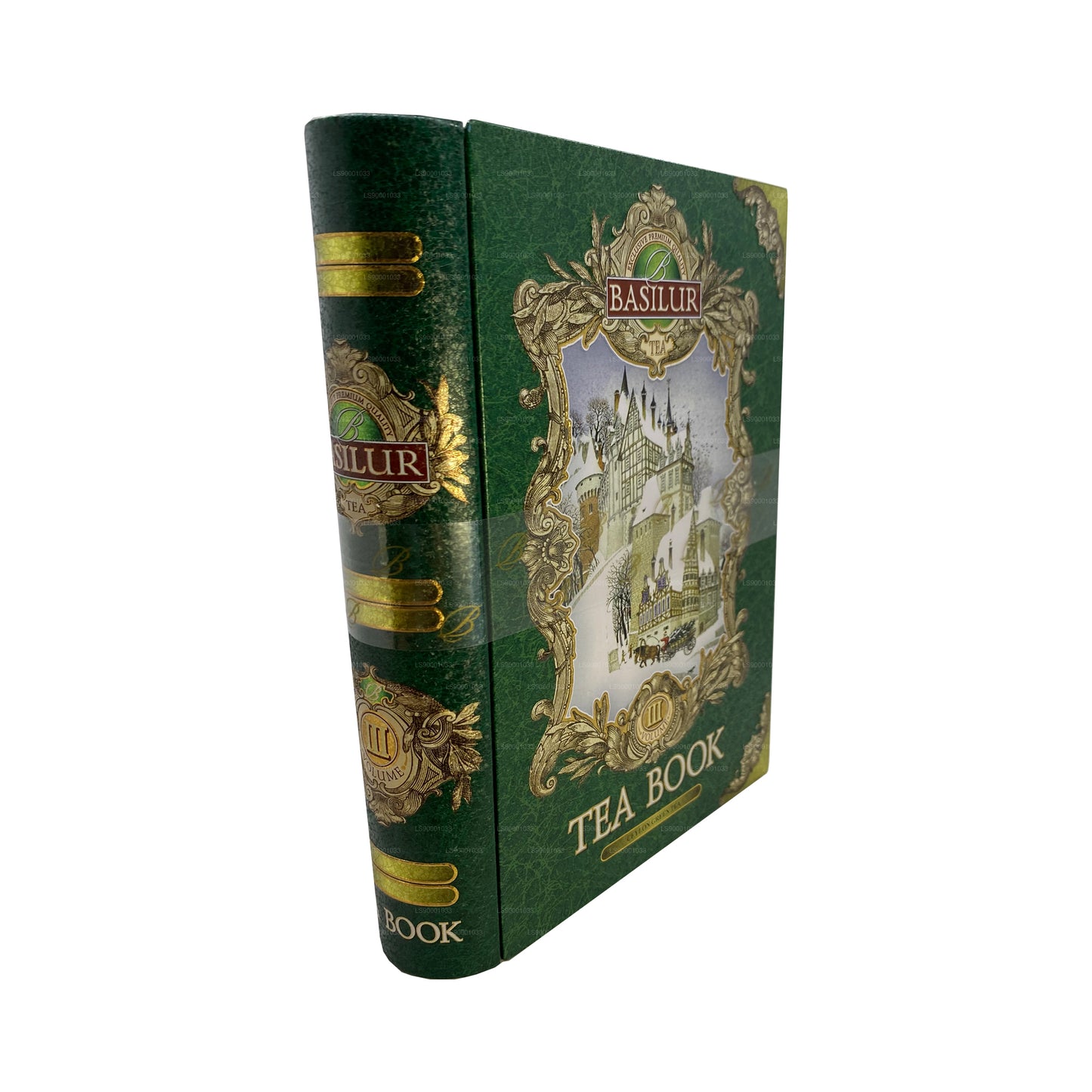 Basilur Theeboek „Theeboek Volume III - Groen” (100g) Caddy