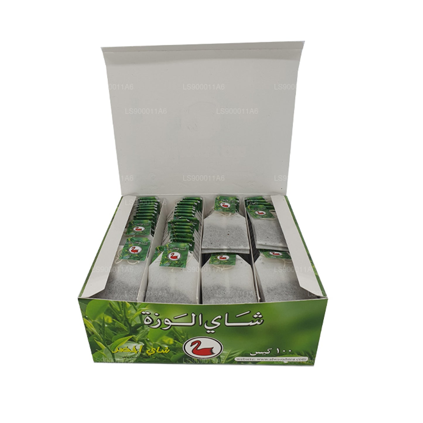 Alwazah groene thee 100 theezakjes (200 g)