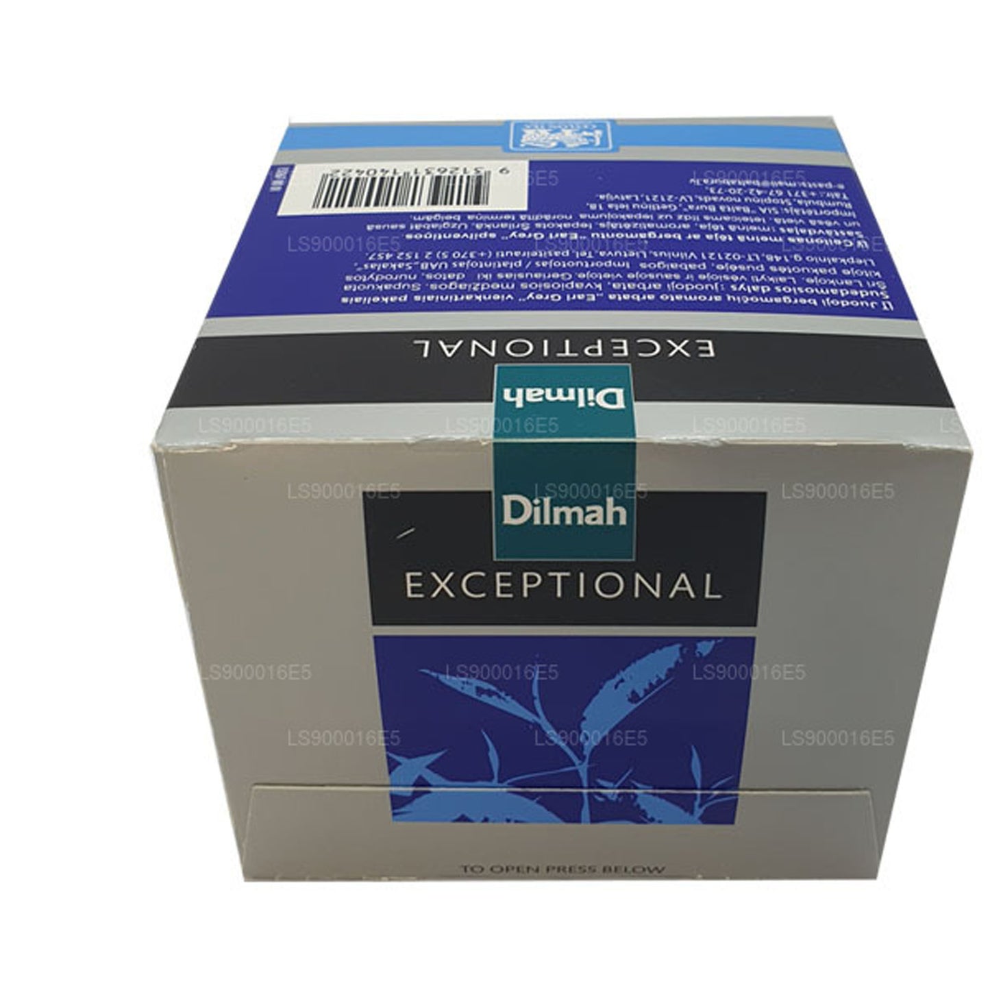Dilmah uitzonderlijke elegante Earl Grey Real Leaf-thee (40 g) 20 theezakjes