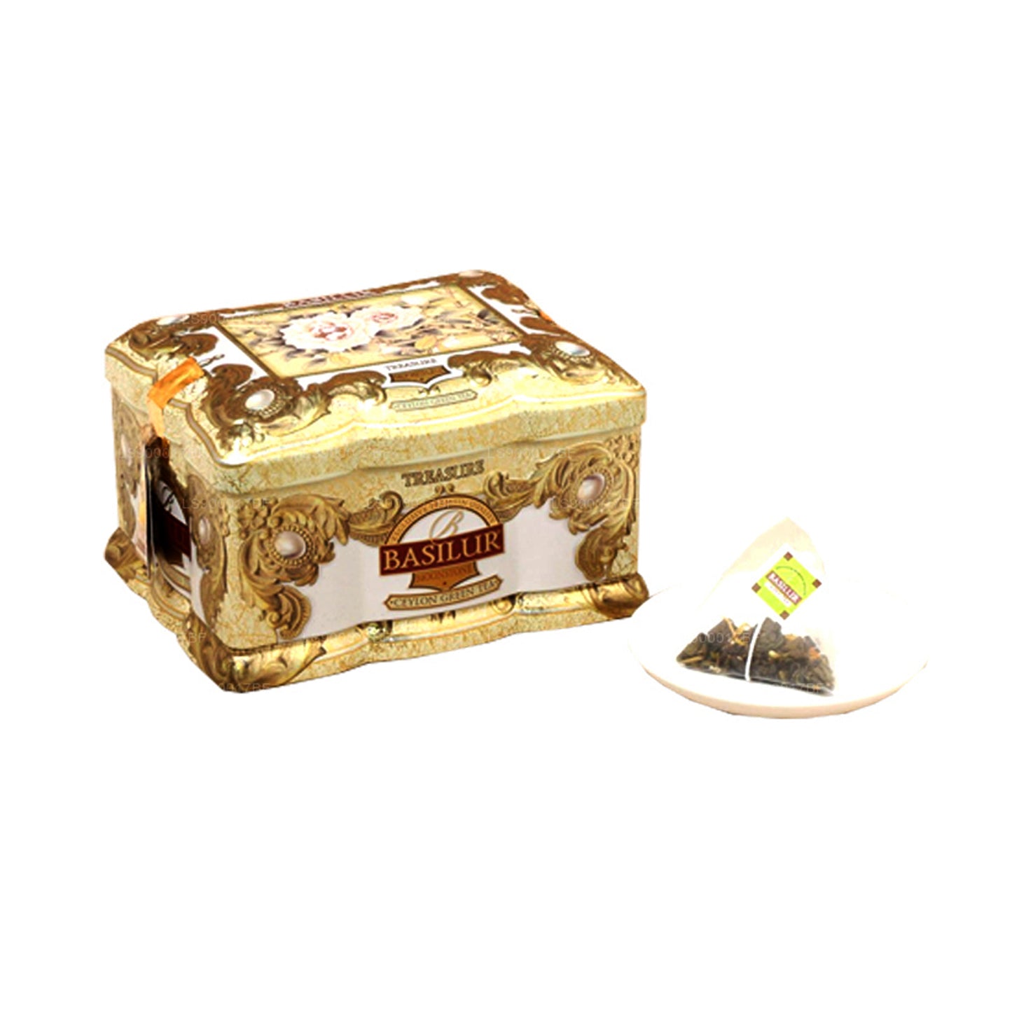 Basilur Treasure Moonstone Ceylon groene thee (100 g)