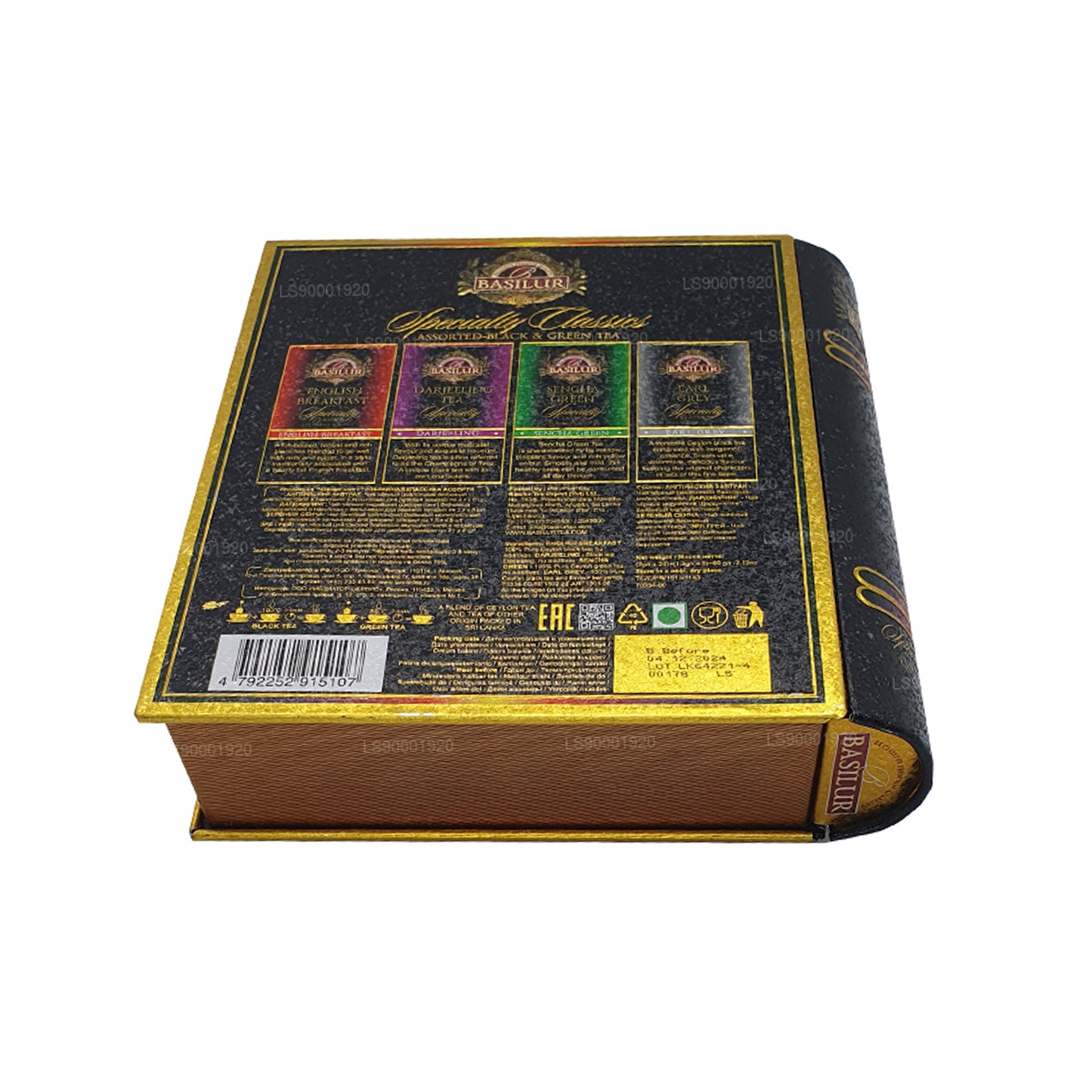 Basilur Theeboek „Specialty Classic Tin” (60 g) Caddy