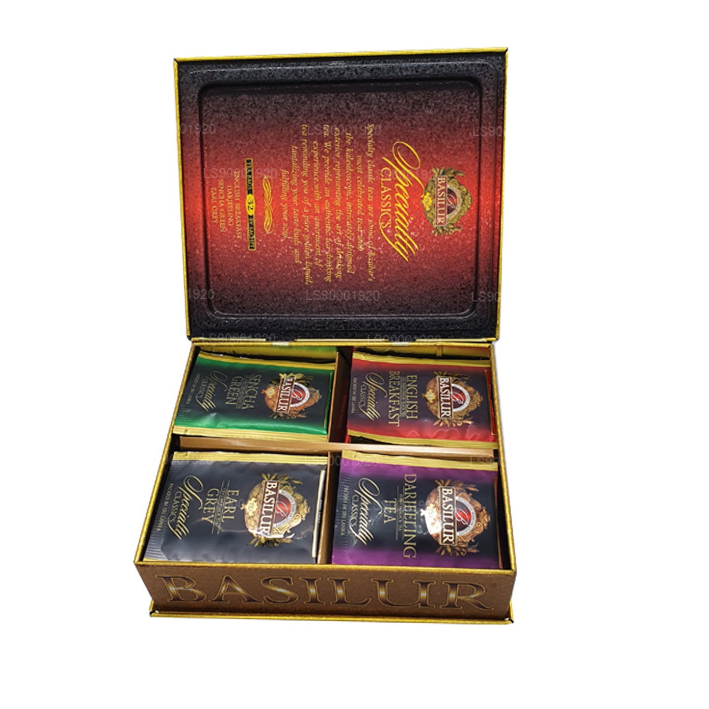 Basilur Theeboek „Specialty Classic Tin” (60 g) Caddy