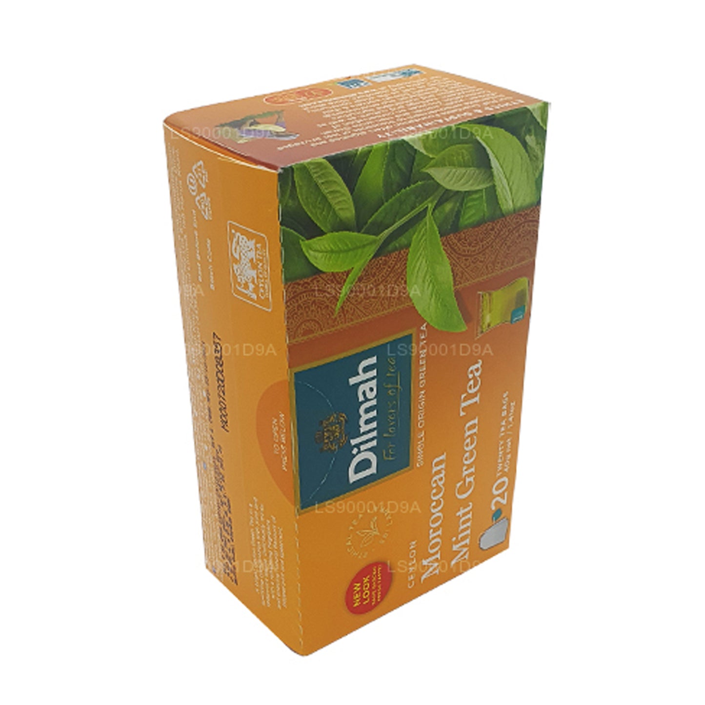 Dilmah Ceylon Marokkaanse muntgroene thee (40 g) 20 theezakjes