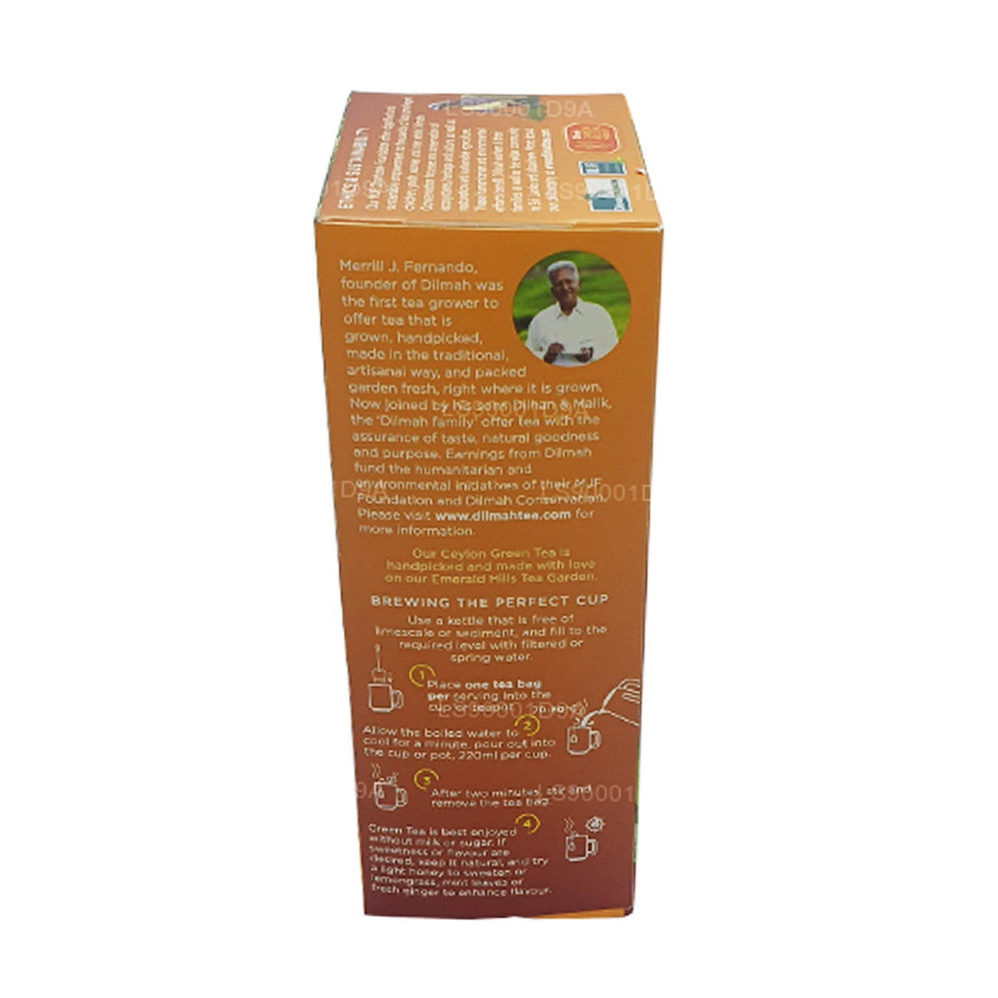 Dilmah Ceylon Marokkaanse muntgroene thee (40 g) 20 theezakjes