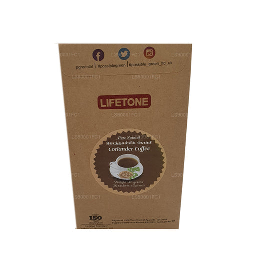 Lifetone Koffie met Korianderzaad (40 g) 20 Zakjes