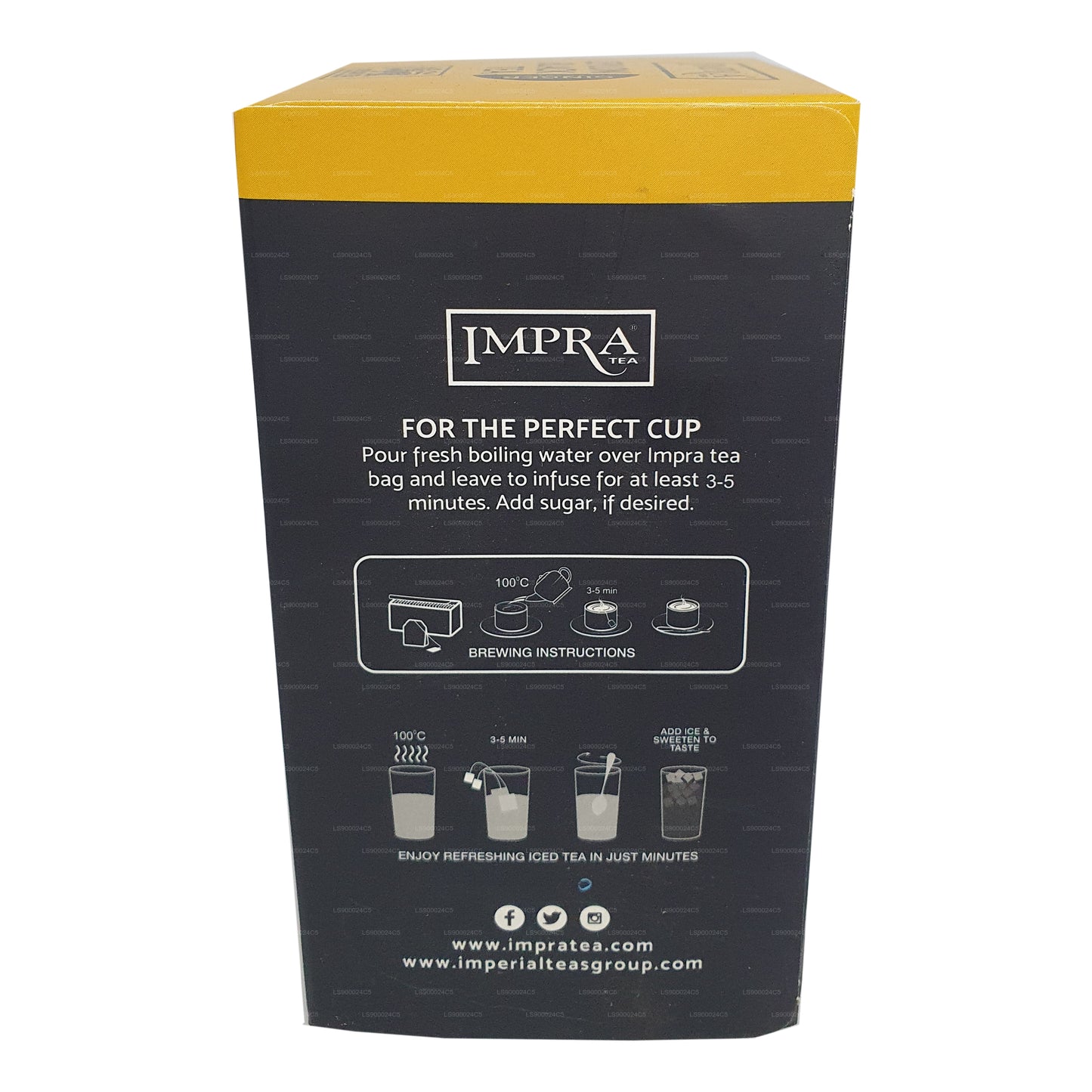 Impra Ginger Foil Pack (40 g) 20 theezakjes