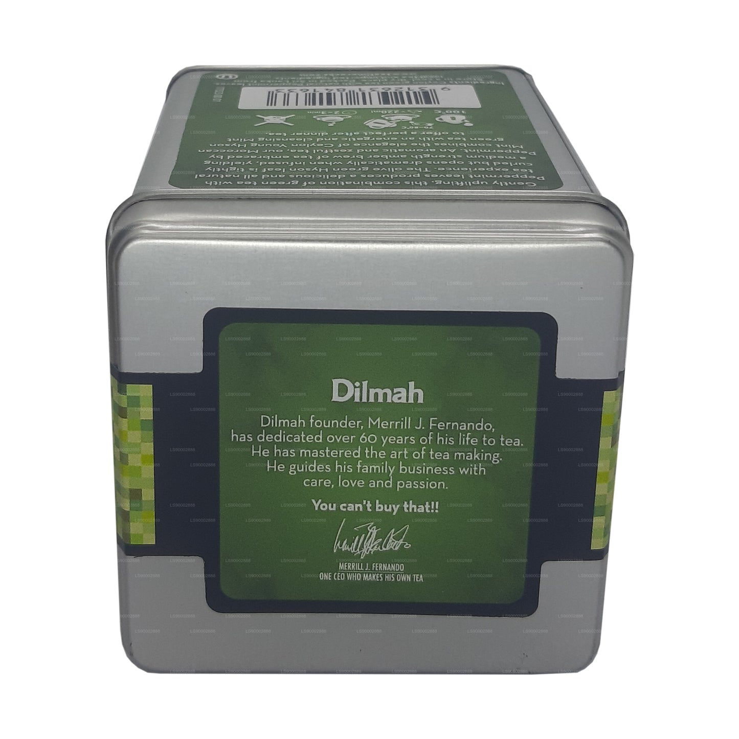 Dilmah T-serie Marokkaanse muntgroene thee (40 g)