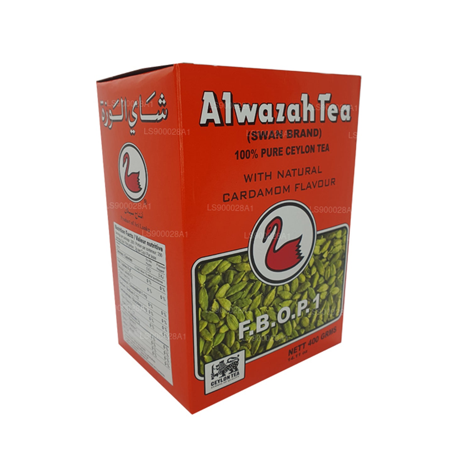 Alwazah met natuurlijke kardemomsmaak (F.B.O.P1) Thee (400 g)