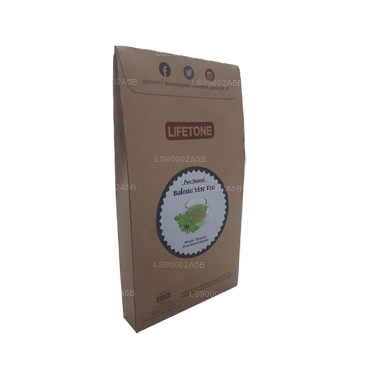 Lifetone Balloon Vine Tea (30 g) 20 theezakjes