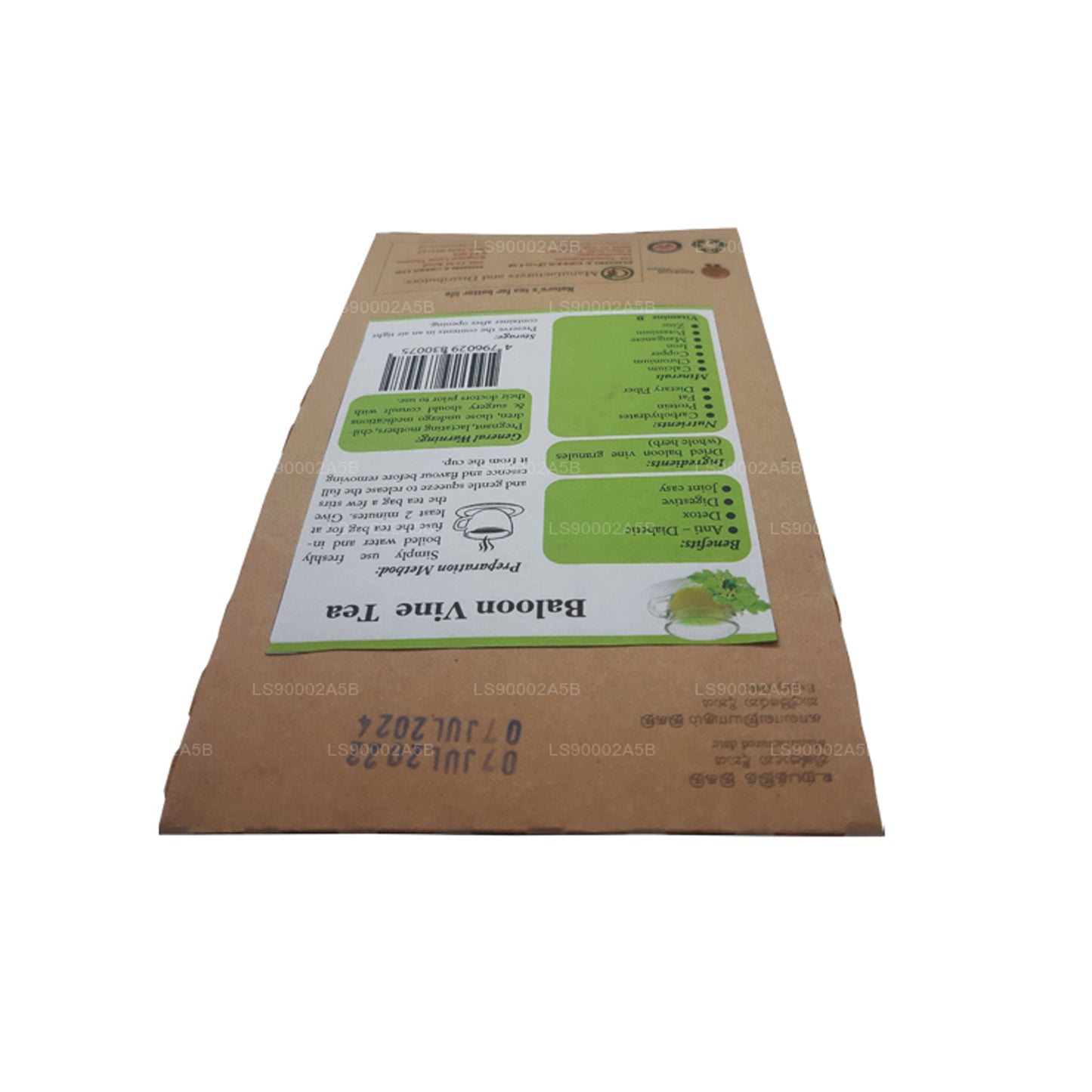 Lifetone Balloon Vine Tea (30 g) 20 theezakjes