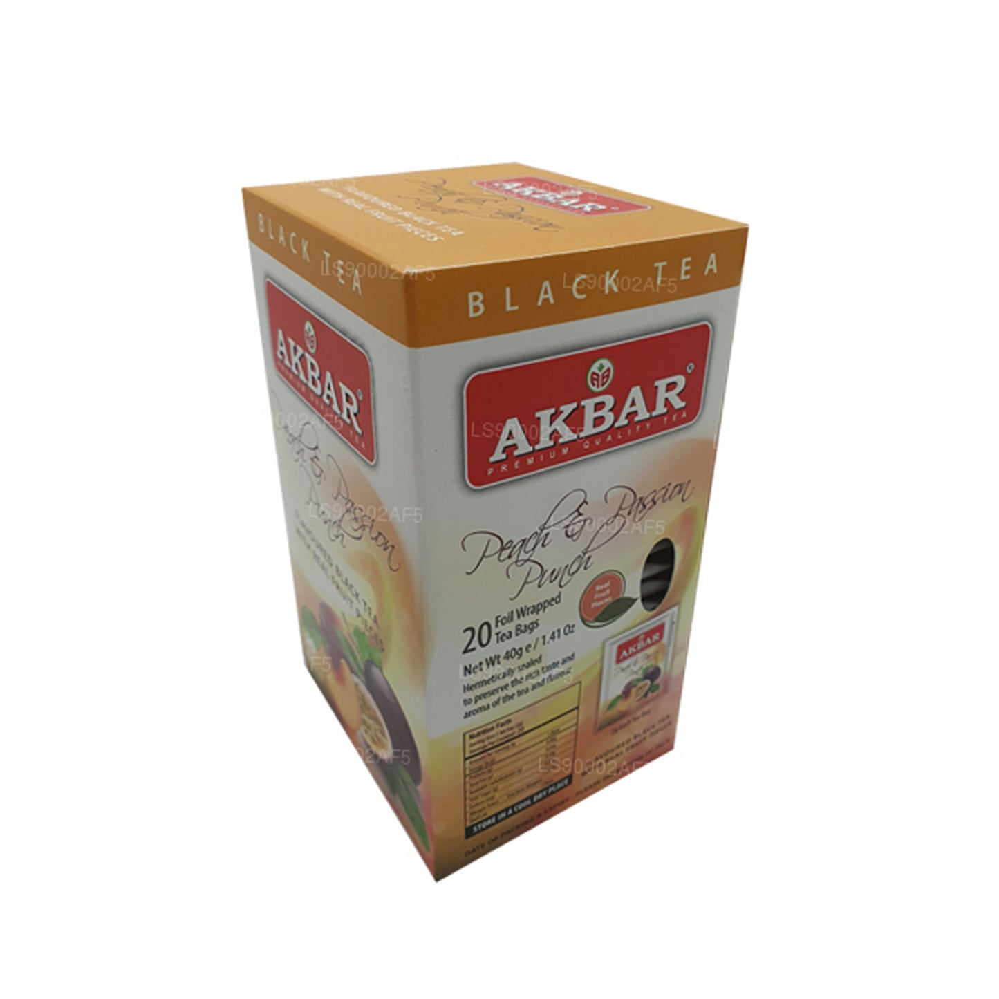 Akbar Peach and Passion Punch (40 g) 20 theezakjes