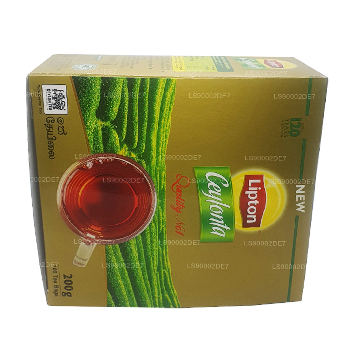 Lipton Ceylonta thee (200 g) 100 theezakjes