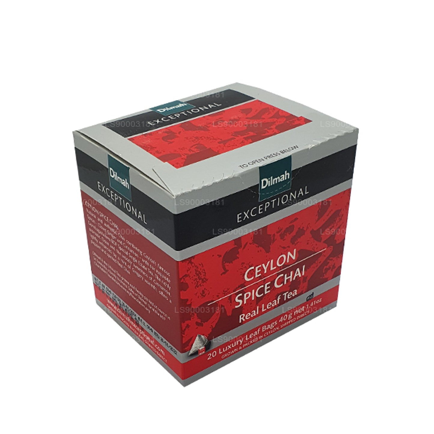 Dilmah Exceptional Ceylon Spice Chai (40 g) 20 theezakjes