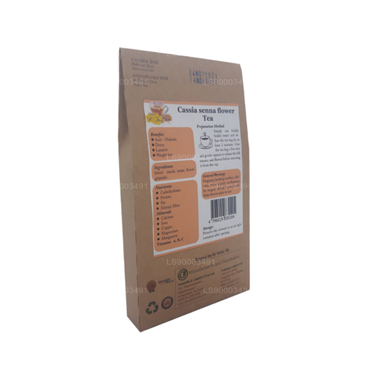 Lifetone Senna bloementhee (30 g)