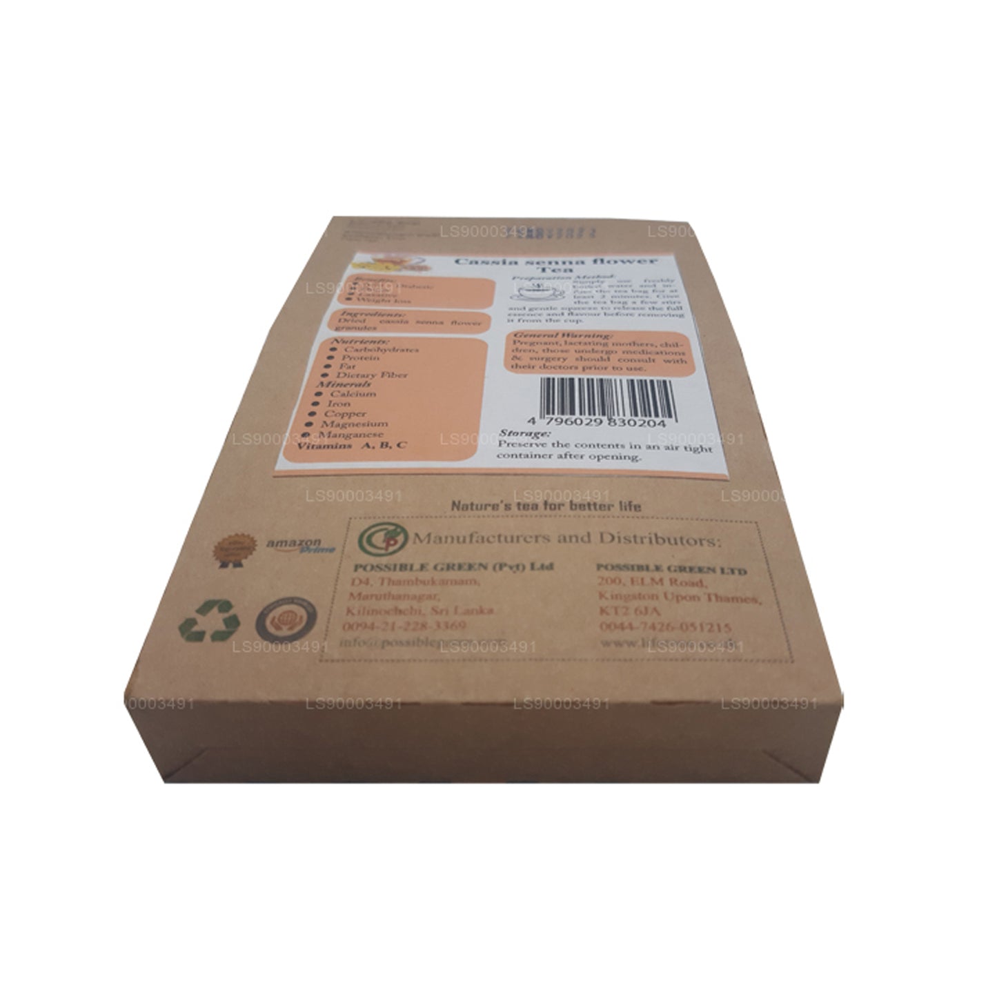 Lifetone Senna bloementhee (30 g)