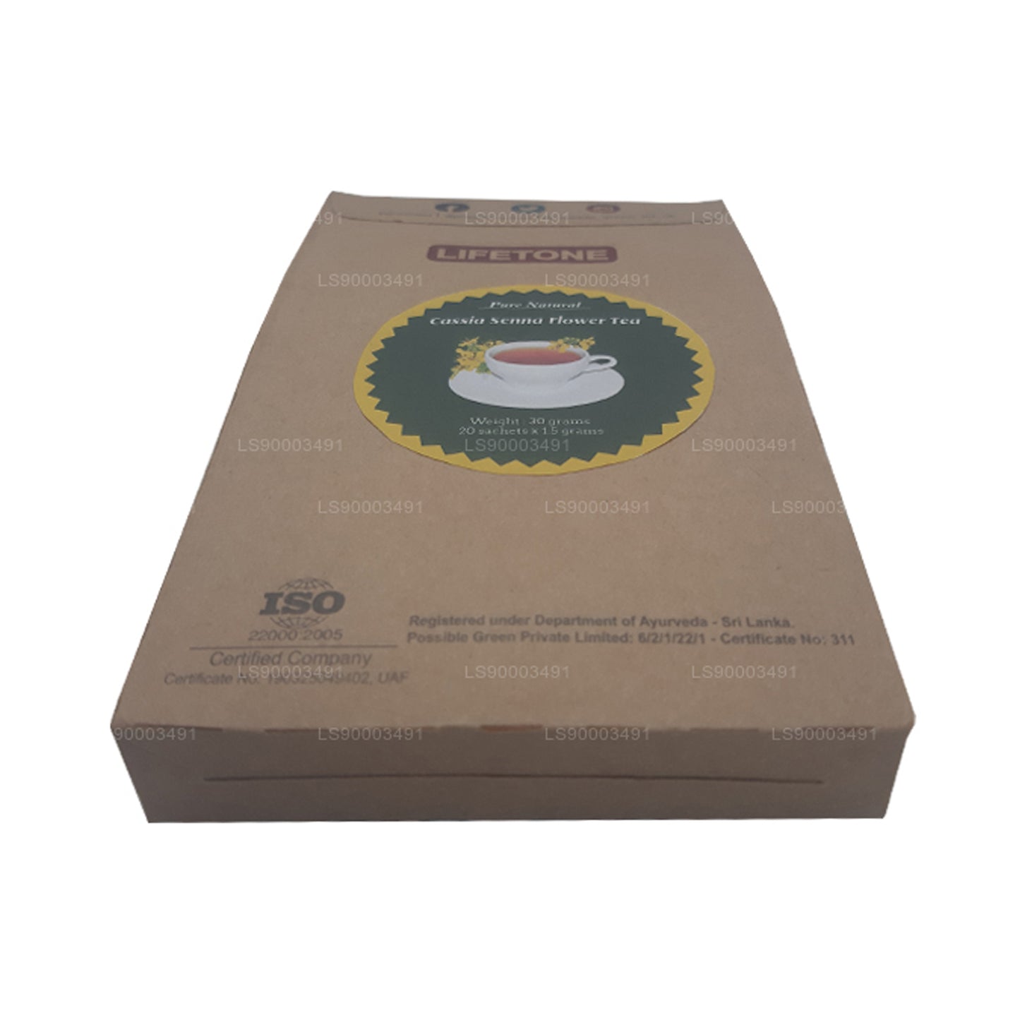 Lifetone Senna bloementhee (30 g)