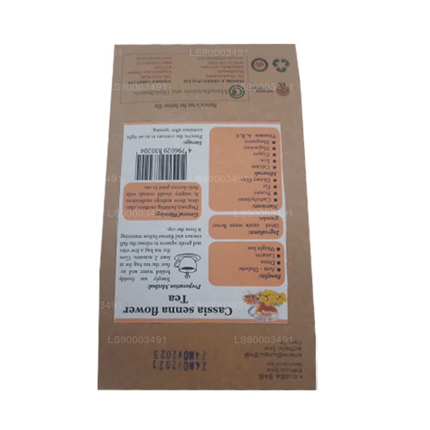 Lifetone Senna bloementhee (30 g)