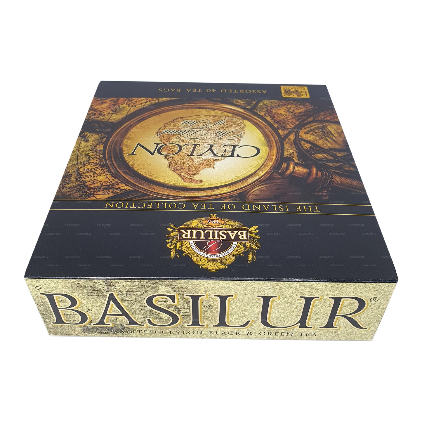 Basilur Island of Tea „Assorted Island of Tea” theezakjes met 40 enveloppen