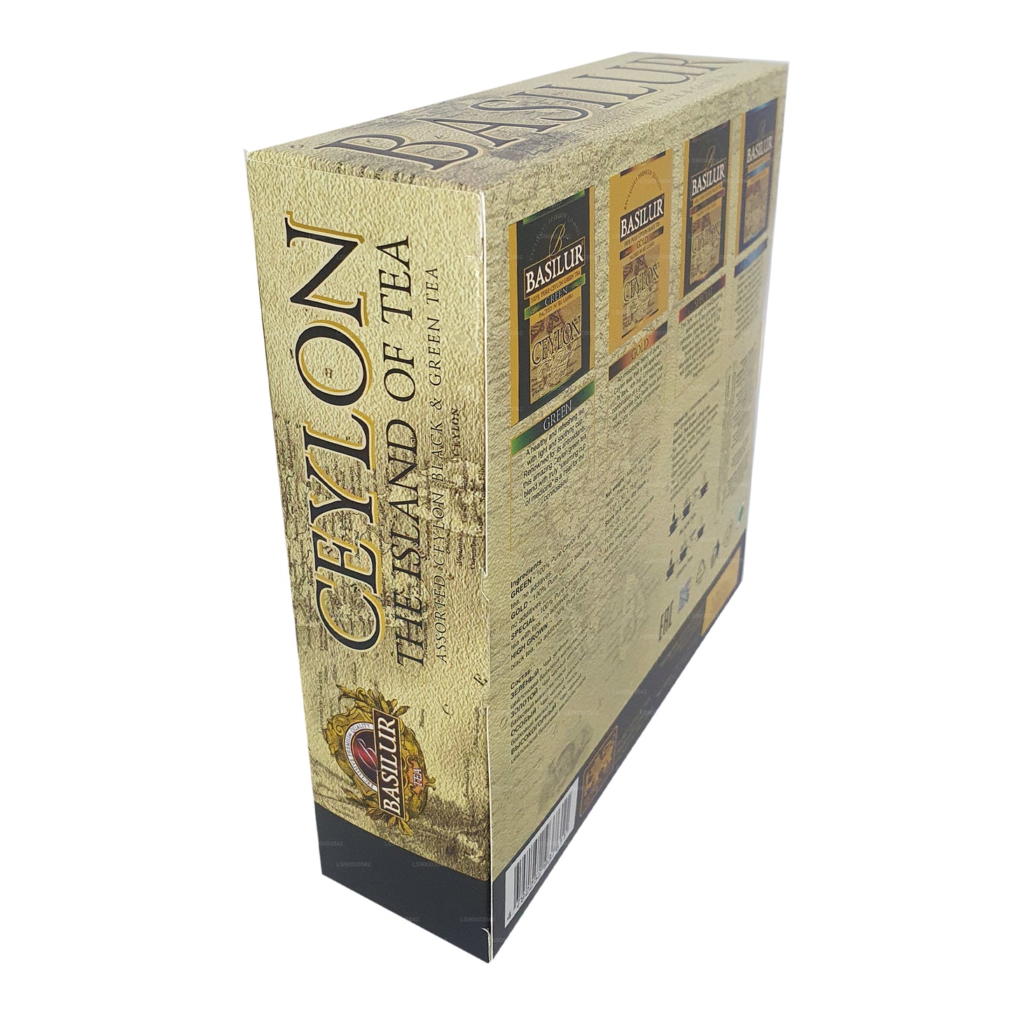 Basilur Island of Tea „Assorted Island of Tea” theezakjes met 40 enveloppen