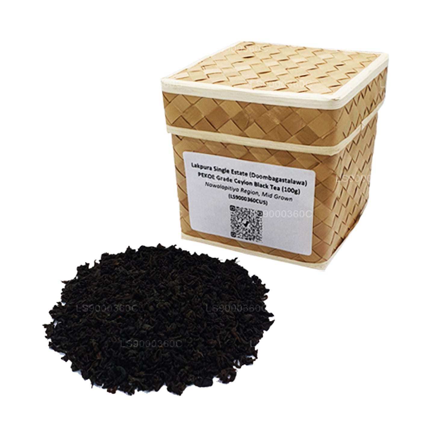 Lakpura Single Estate (Doombagastalawa) PEKOE Grade Ceylon zwarte thee (100 g)
