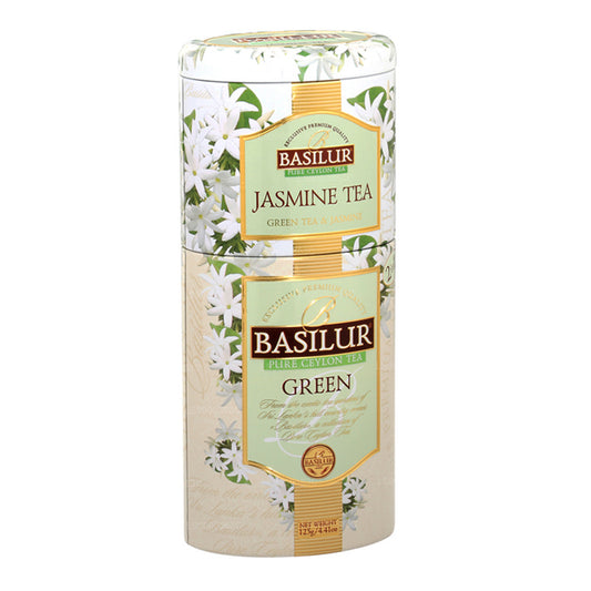 Basilur vruchten en bloemen „Jasmine Tea/Green” (125 g) Caddy