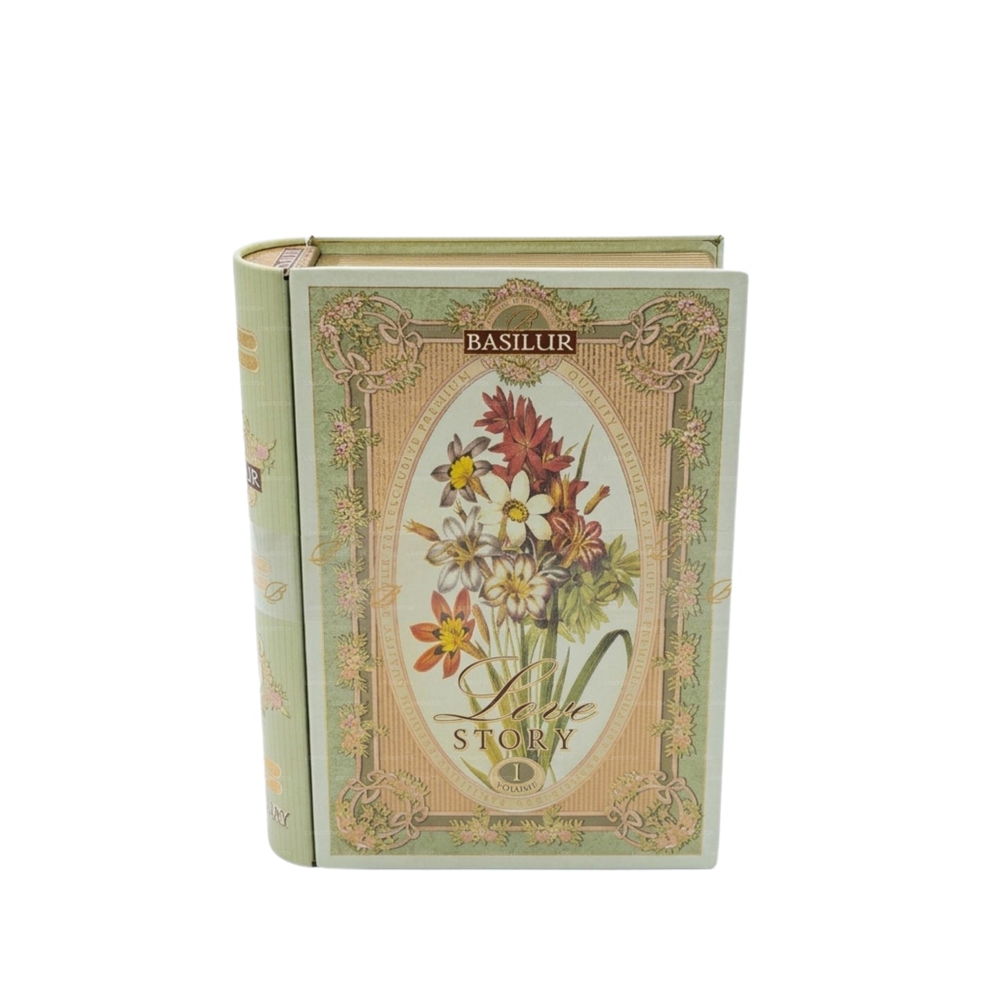 Basilur Theeboek „Love Story - Volume I” (100 g) Caddy